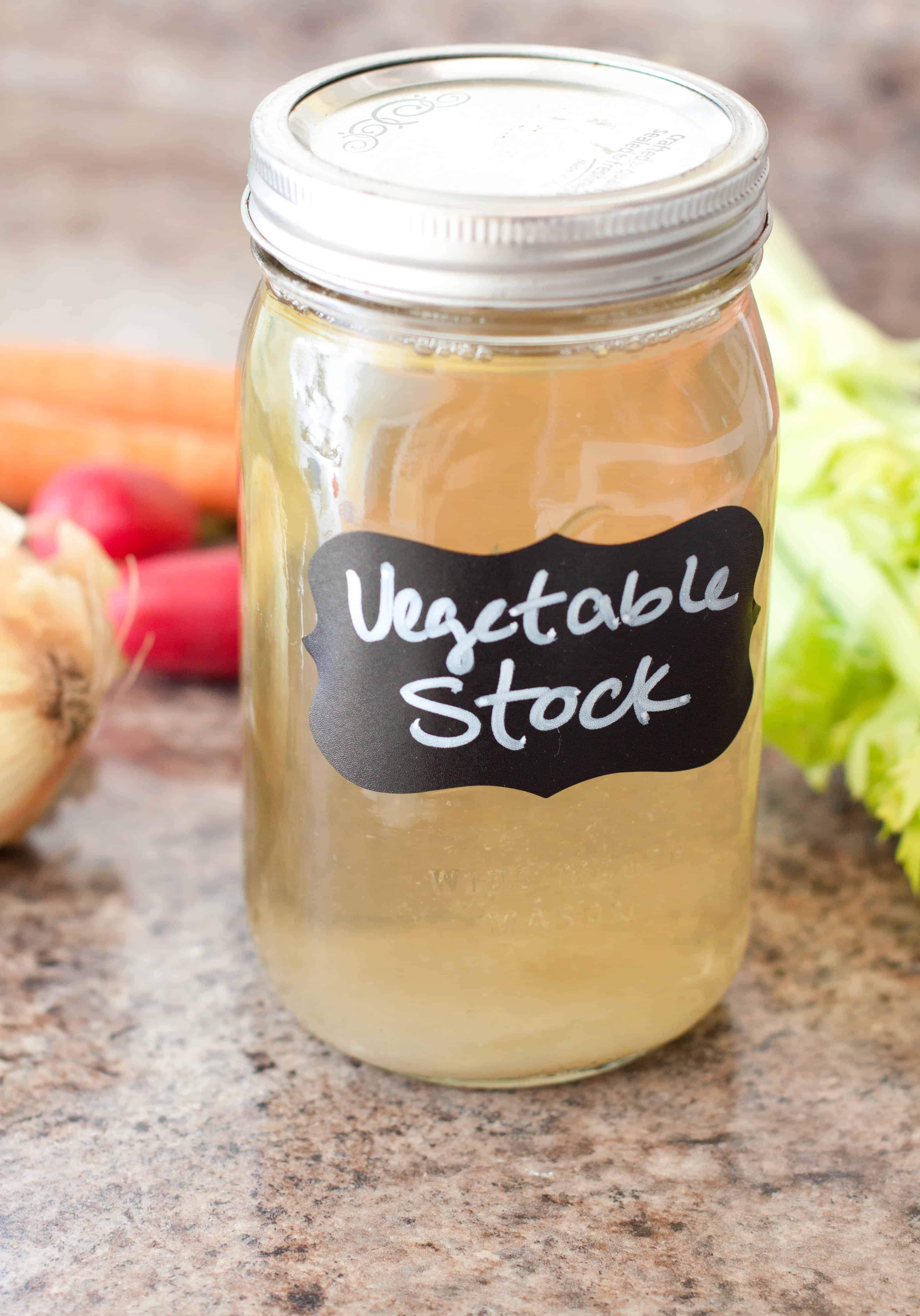 Don't throw away those past their prime or leftover veggies, get more mileage out of them by making your own Vegetable Stock from scratch!