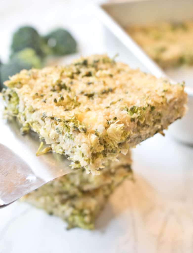 These Broccoli Cheddar Quinoa Bars are toddler tested and loved and are filled with tons of broccoli and protein, fiber rich quinoa so they're Mom approved, too!  