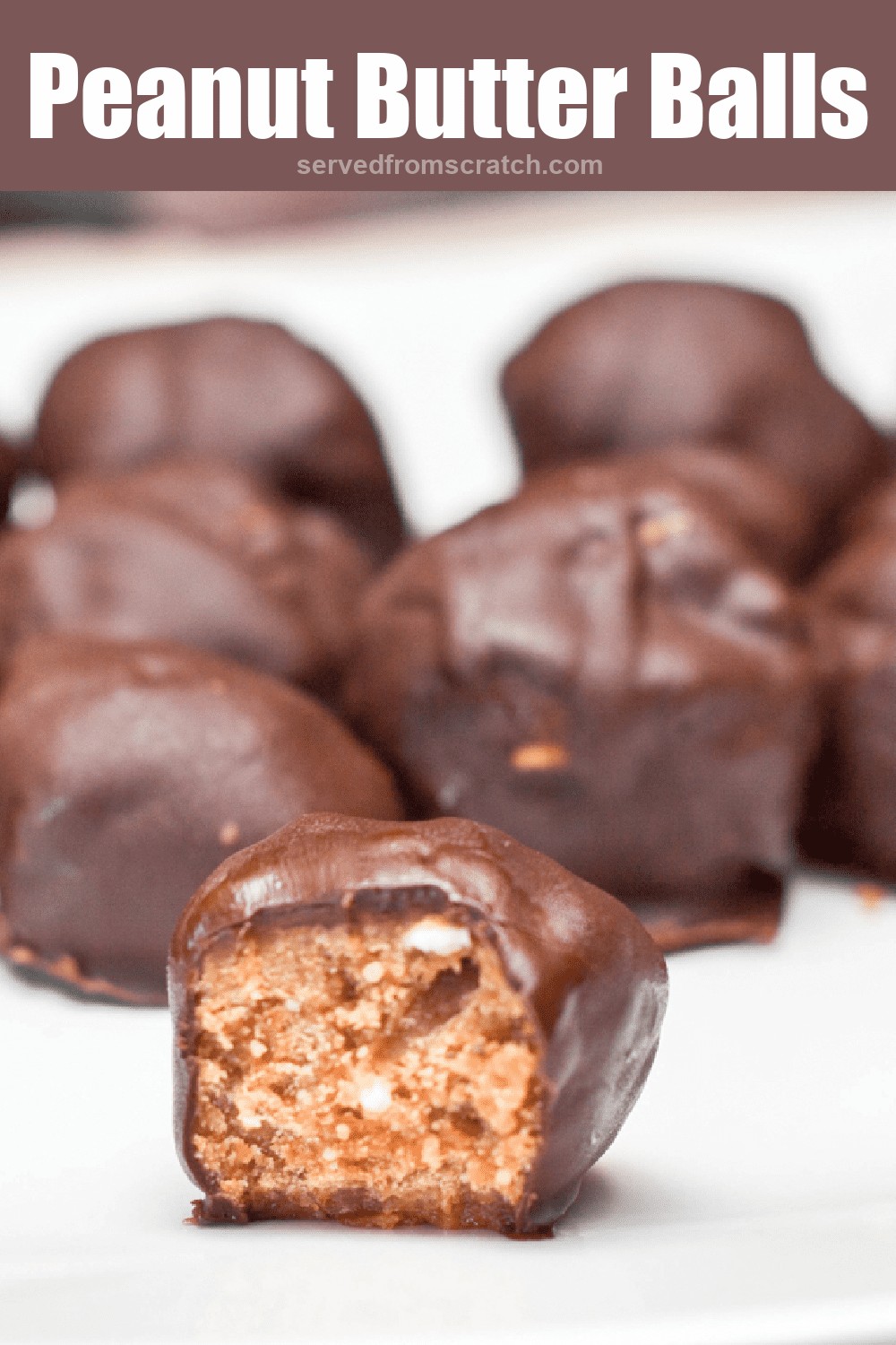Peanut Butter Balls Served From Scratch