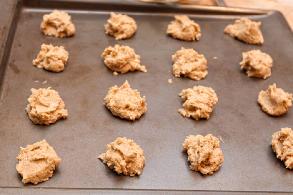 Eggless Peanut Butter Cookies Served From Scratch