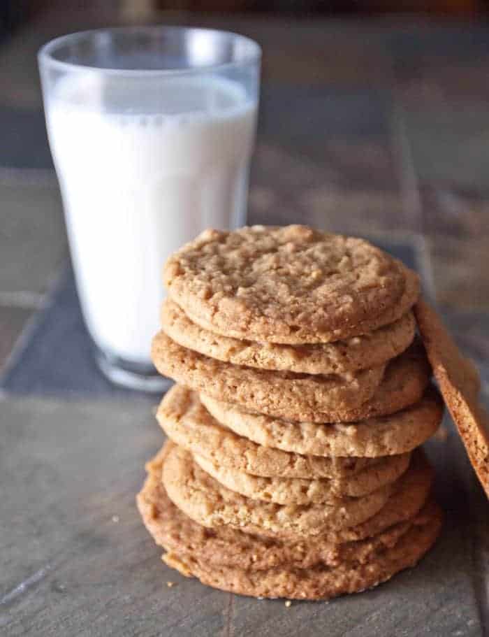 Eggless Peanut Butter Cookies-image