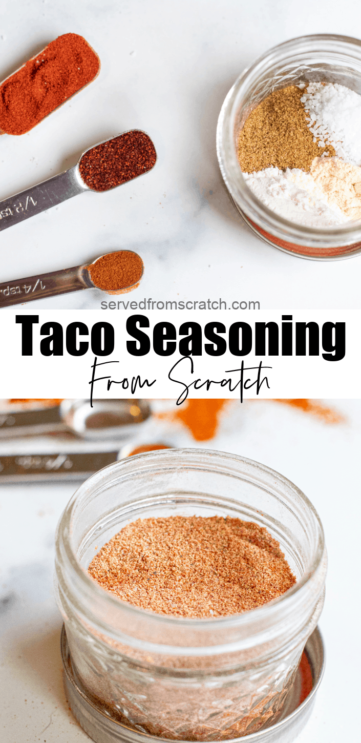Homemade Taco Seasoning Served From Scratch