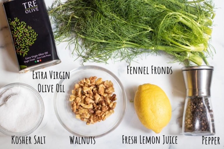 Fennel Frond Pesto Served From Scratch