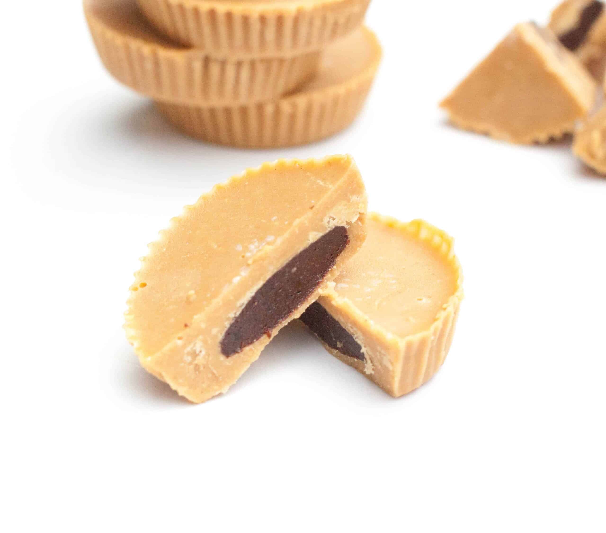 Inside Out Peanut Butter Cups Vegan Served From Scratch