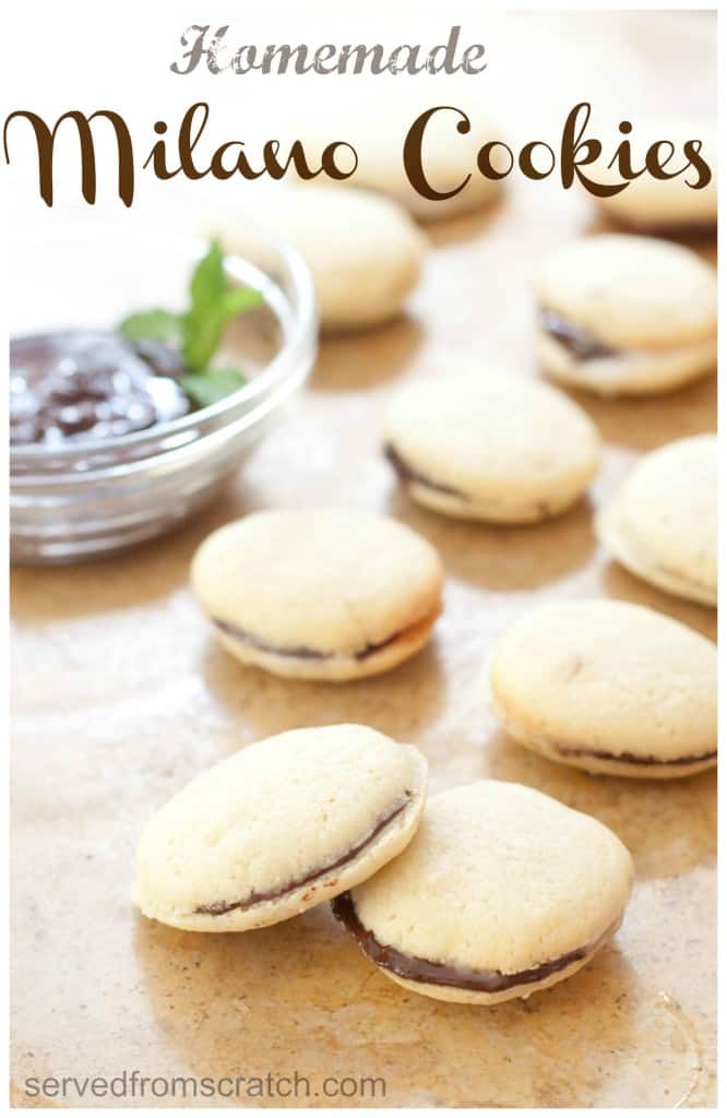 Homemade Milano Cookies