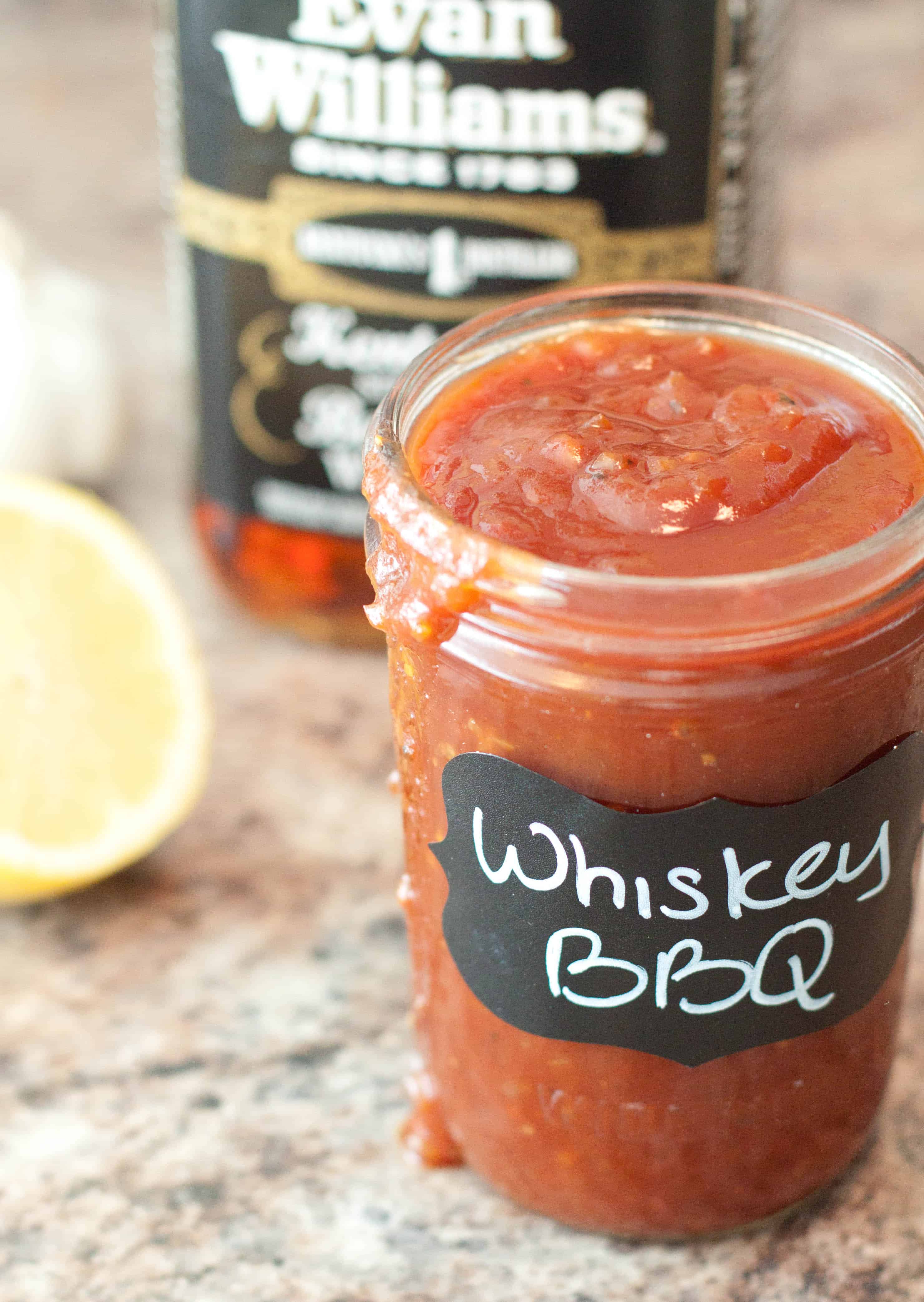 Whiskey BBQ Sauce From Scratch - Served From Scratch