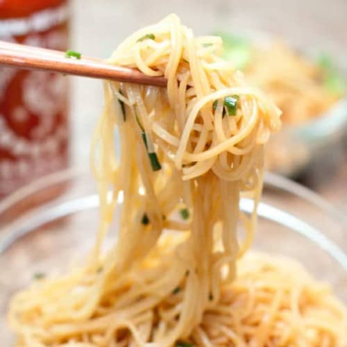 15 Minute Garlic Fried Noodles