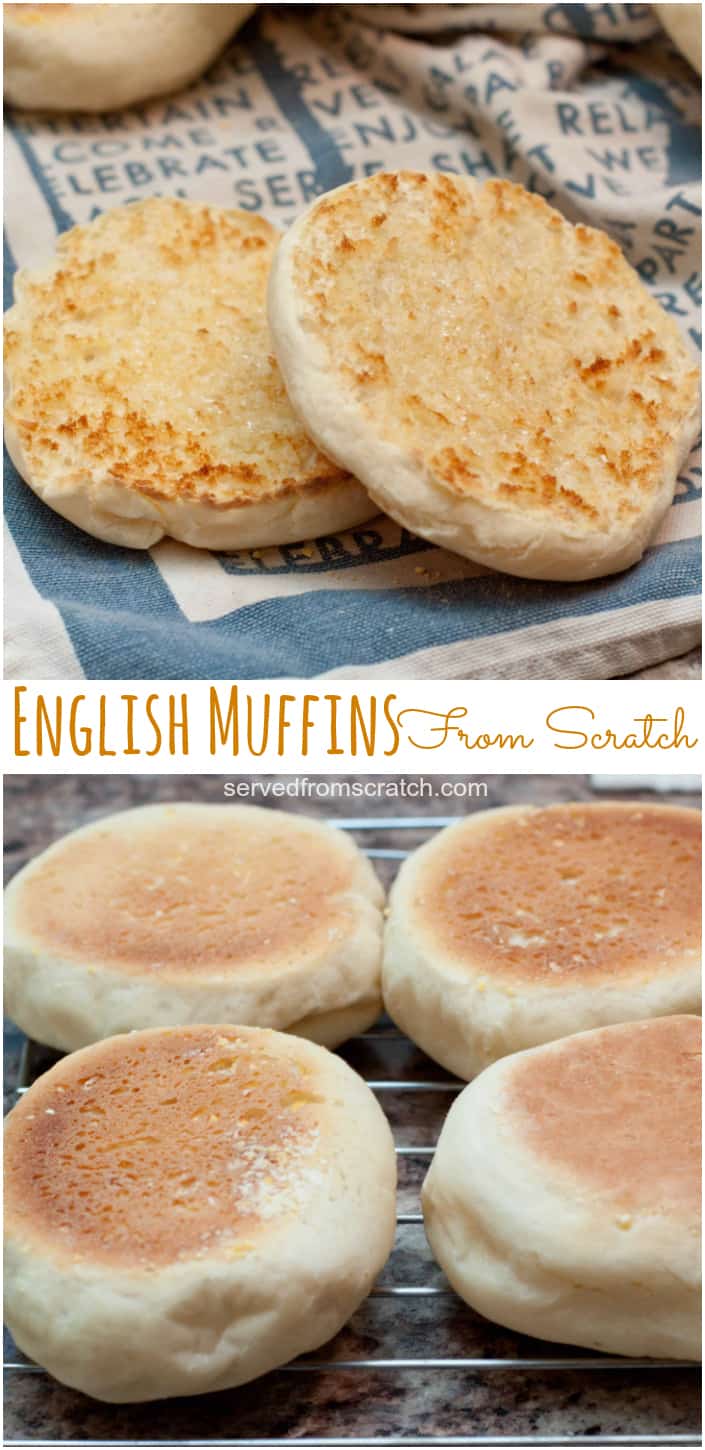 English Muffins From Scratch Served From Scratch
