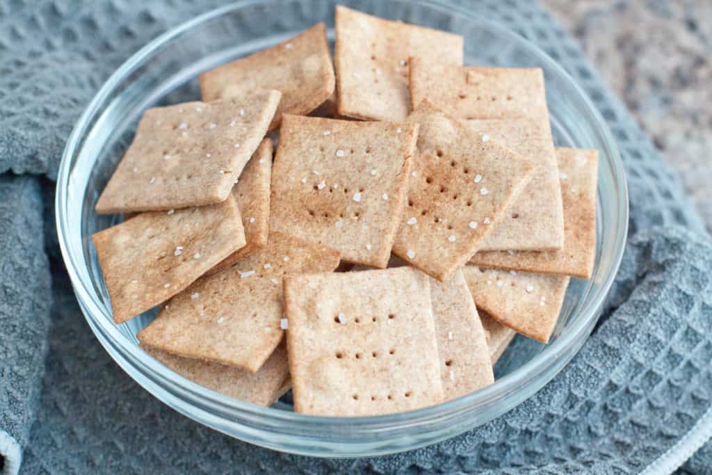 Wheat Thins From Scratch Served From Scratch