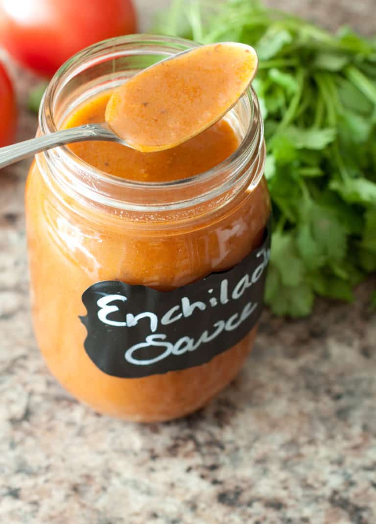 Enchilada Sauce From Scratch Served From Scratch