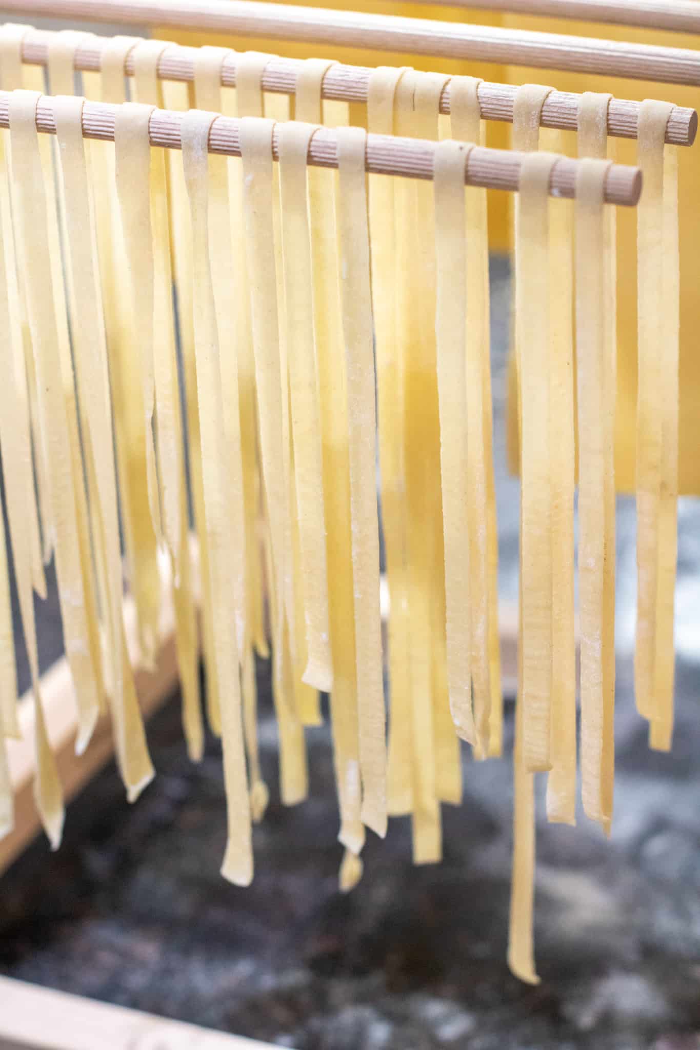 My DIY Pasta drying rack : r/pasta