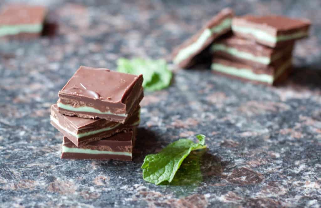 With just 4 ingredients you can make your Homemade Andes Mints! 