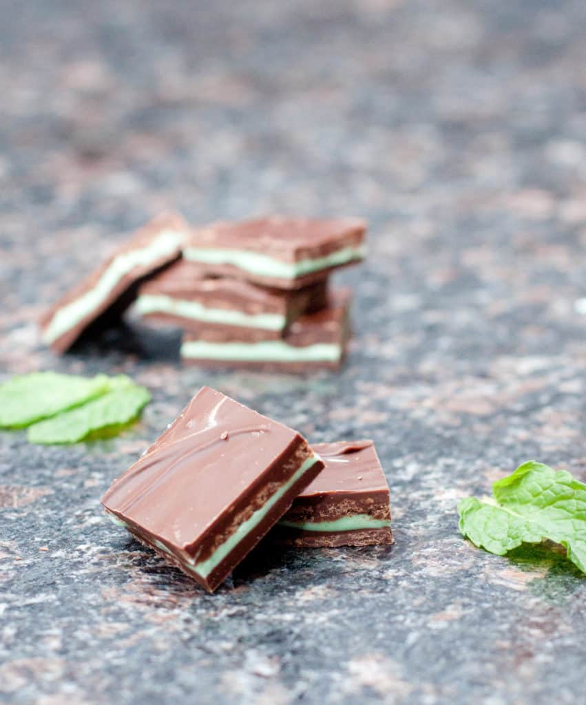 With just 4 ingredients you can make your Homemade Andes Mints!