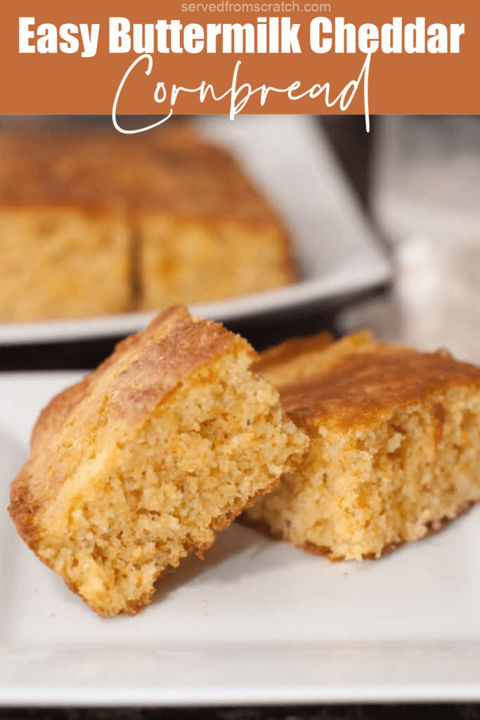 Easy Buttermilk Cheddar Cornbread