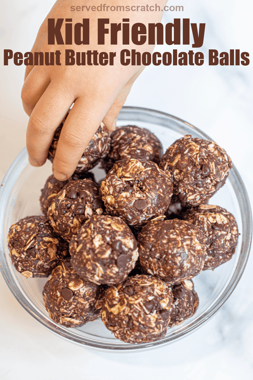 Peanut Butter Chocolate Energy Balls Served From Scratch