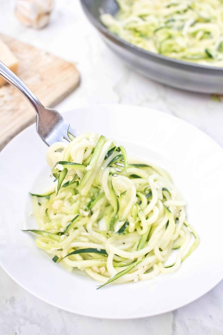 Garlic Parmesan Zoodles