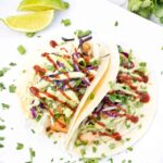 Try a new twist on your tacos by balancing sweet and spicy with one of our new favorites: Sweet Sriracha Chicken Tacos! #chickentacos #recipe #sriracha #easy #sweetandspicy