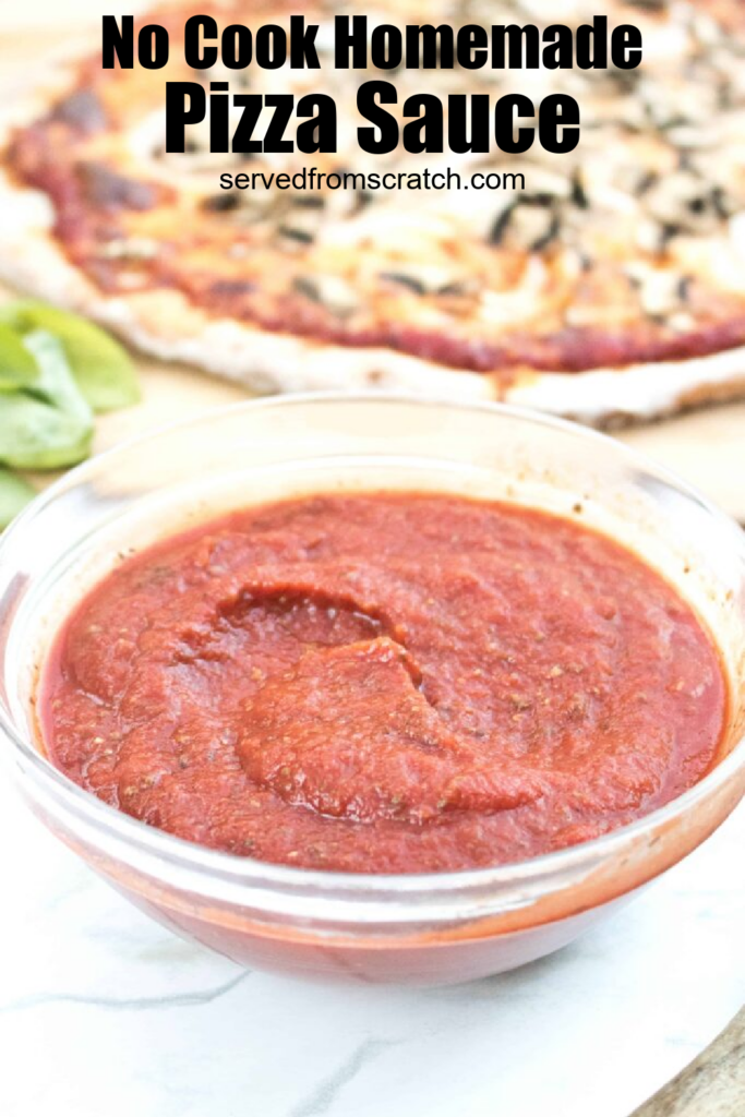 The BEST Homemade Pizza Sauce Recipe