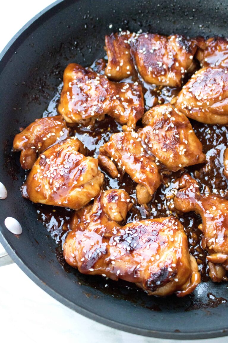Sweet and Spicy Sriracha Chicken Thighs