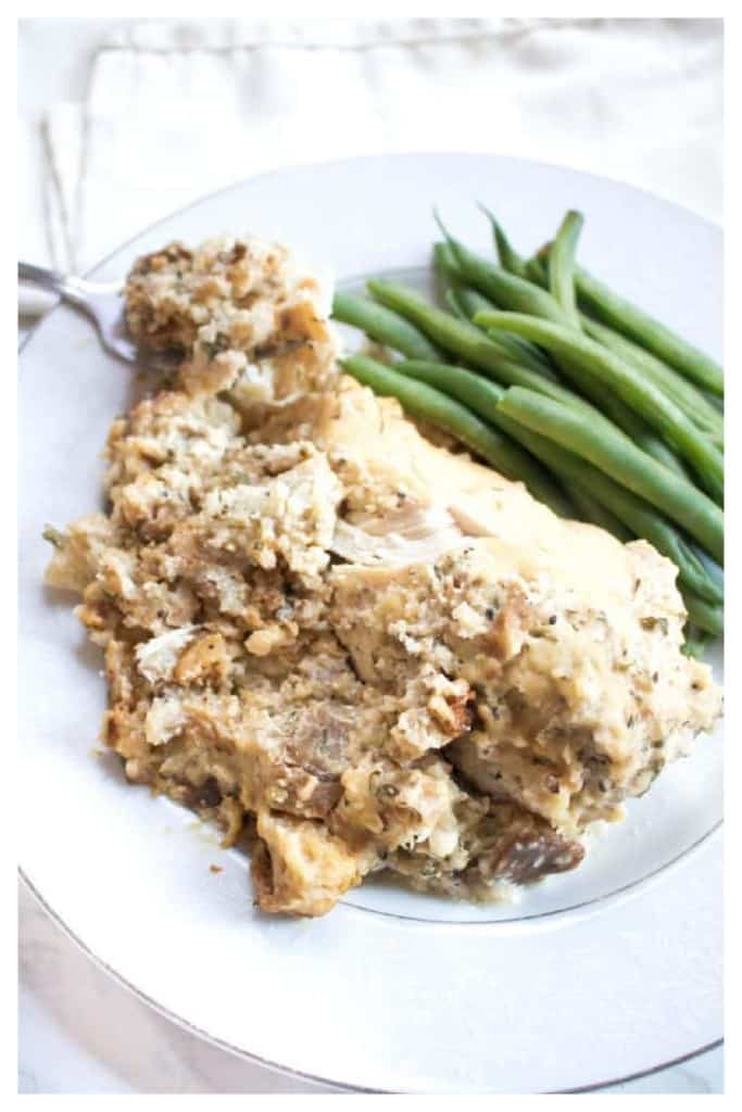 crockpot chicken and dressing with green beans Amelia Sage Ruched Midi Bodycon Dress main image 1