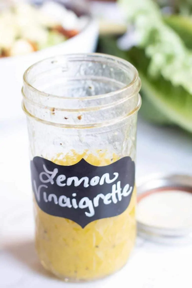 This Super Easy Vinaigrette is fast to make with simple, whole ingredients, and it's much healthier than any store bought dressing.
