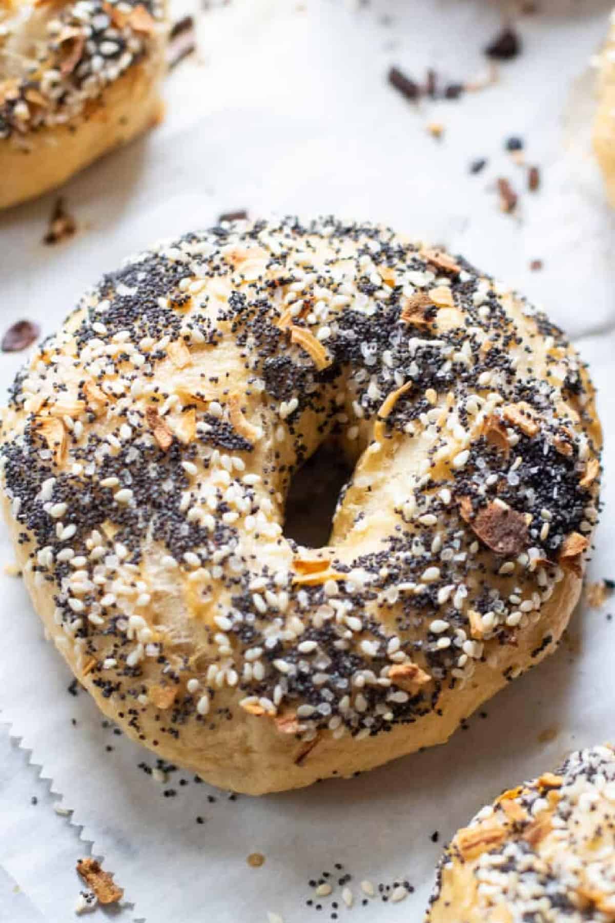 an everything bagel.