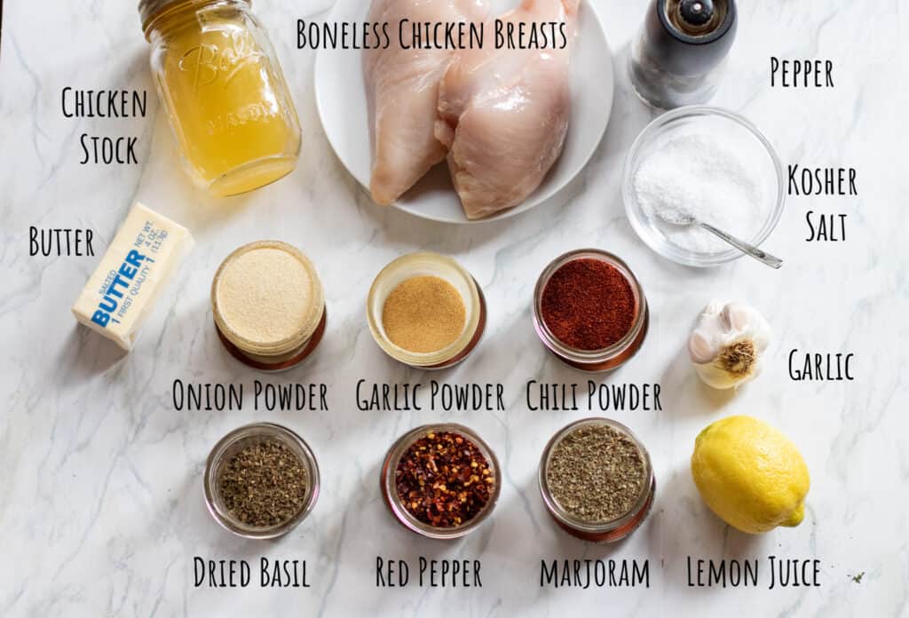 15 Minute Garlic Butter Chicken Served From Scratch