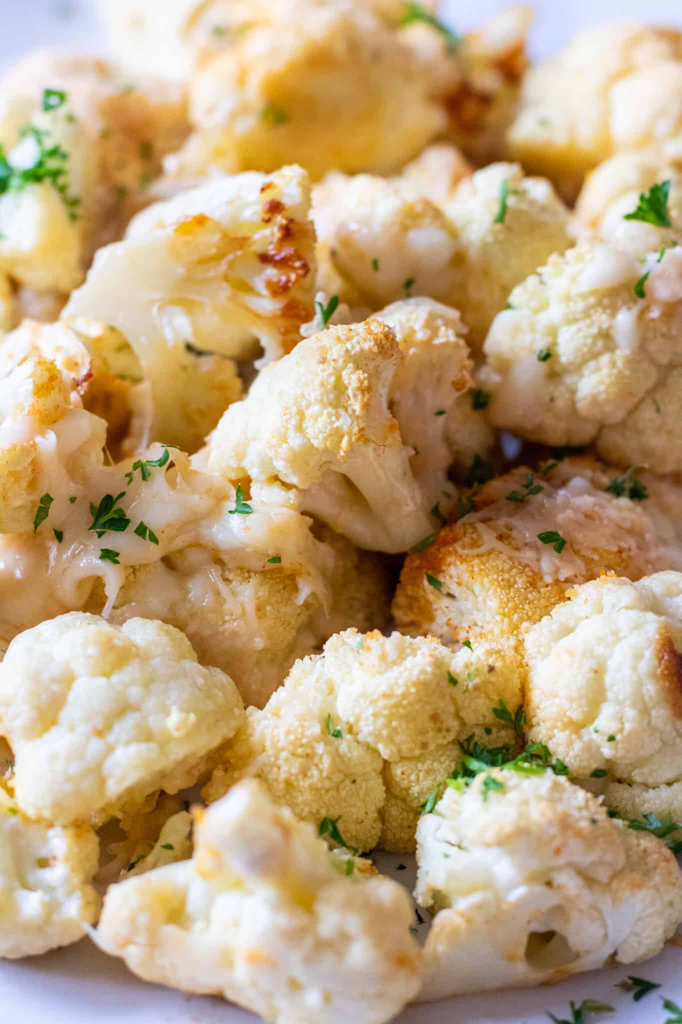 Easy Cheesy Cauliflower Served From Scratch