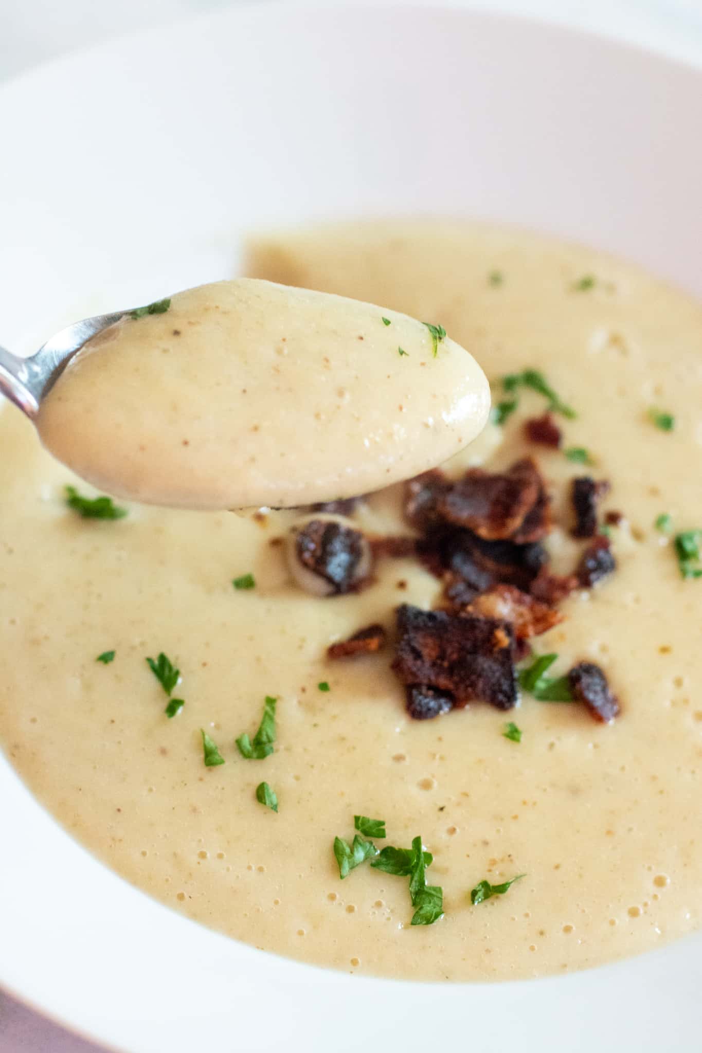 Roasted Parsnip and Potato Soup-image
