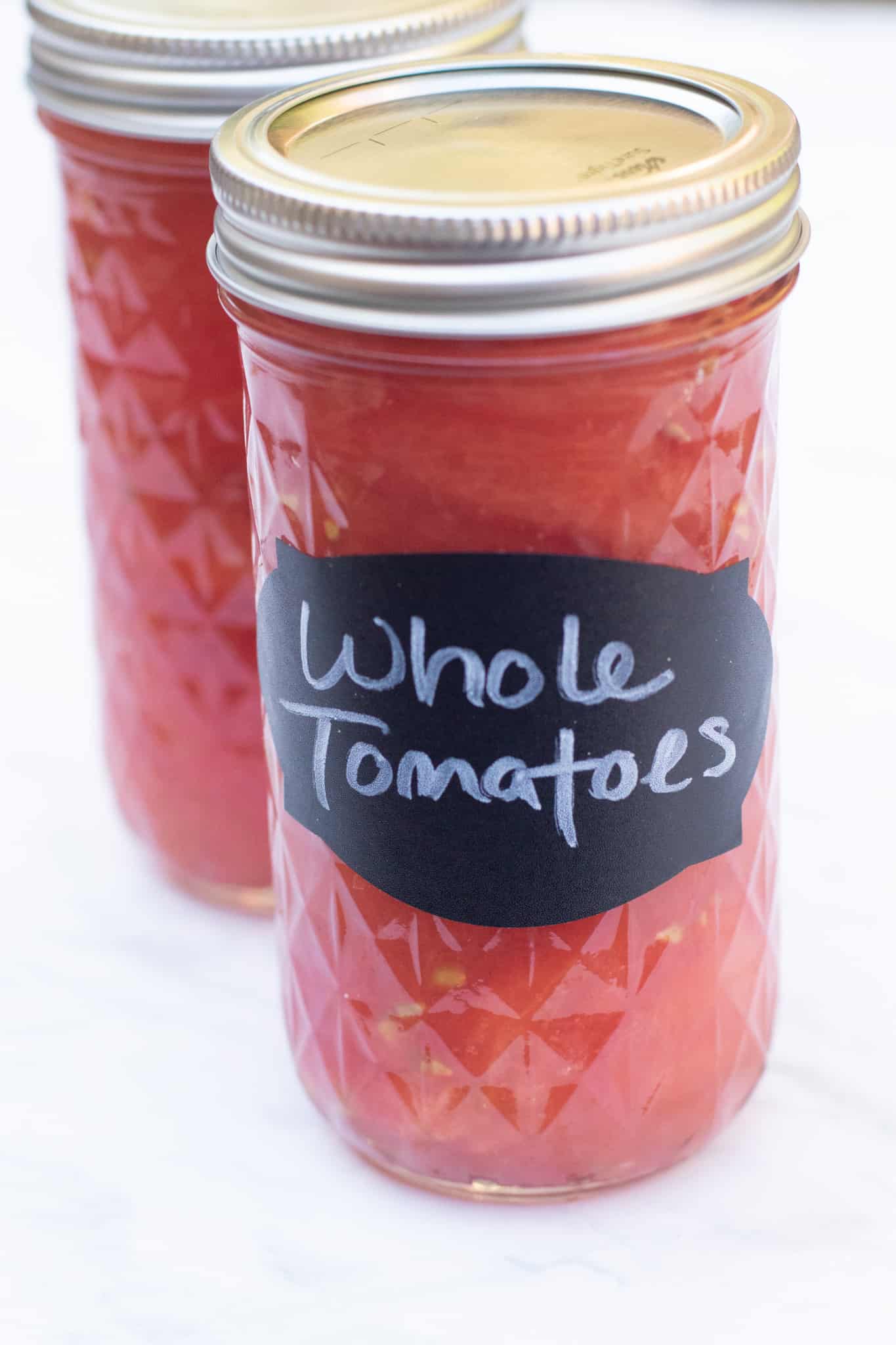 How to Make Canned Whole Tomatoes Served From Scratch