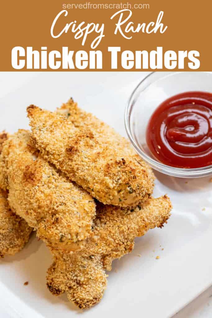 Crispy Ranch Chicken Tenders - Served From Scratch