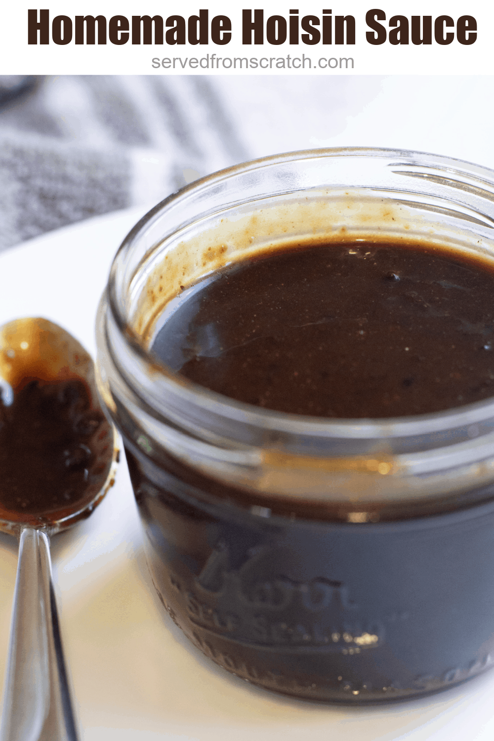 Homemade Hoisin Sauce - Served From Scratch
