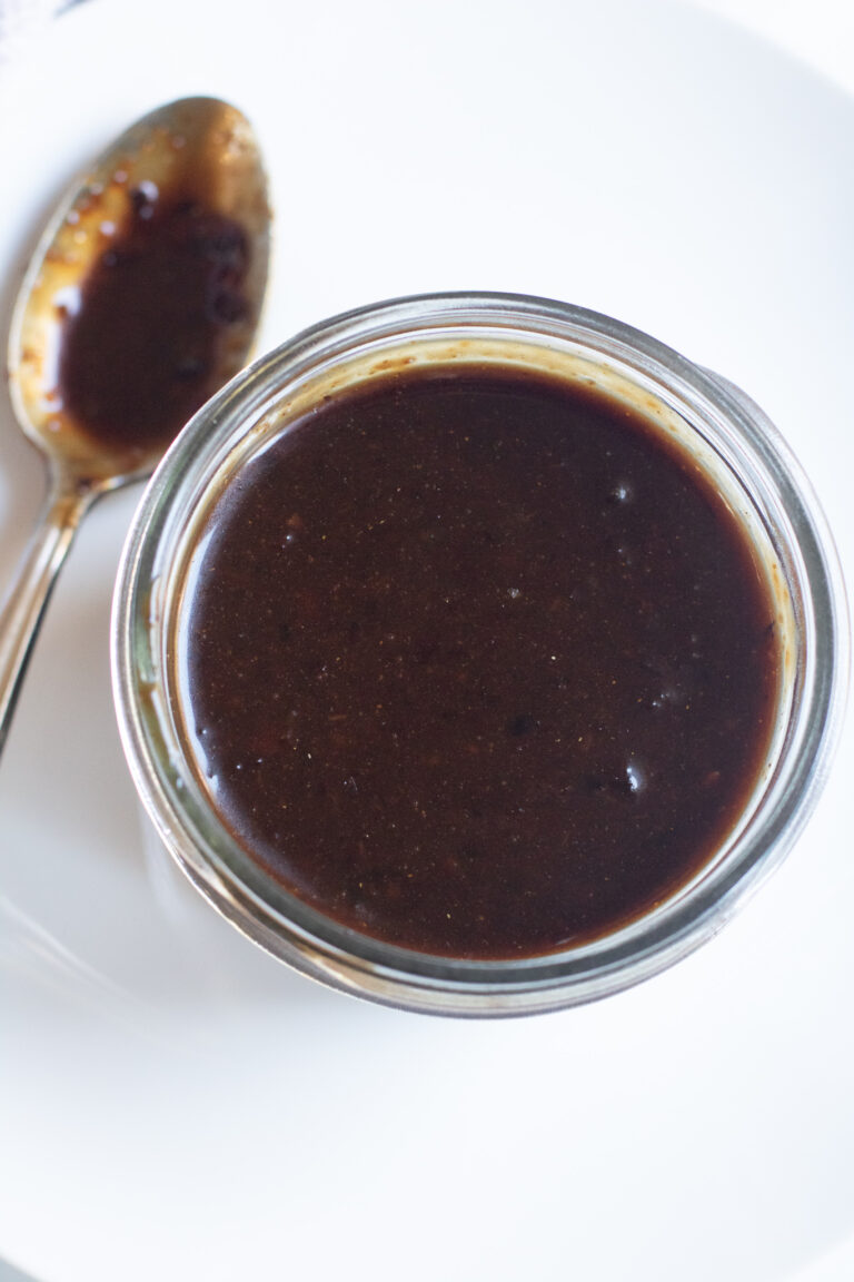 Homemade Hoisin Sauce Served From Scratch