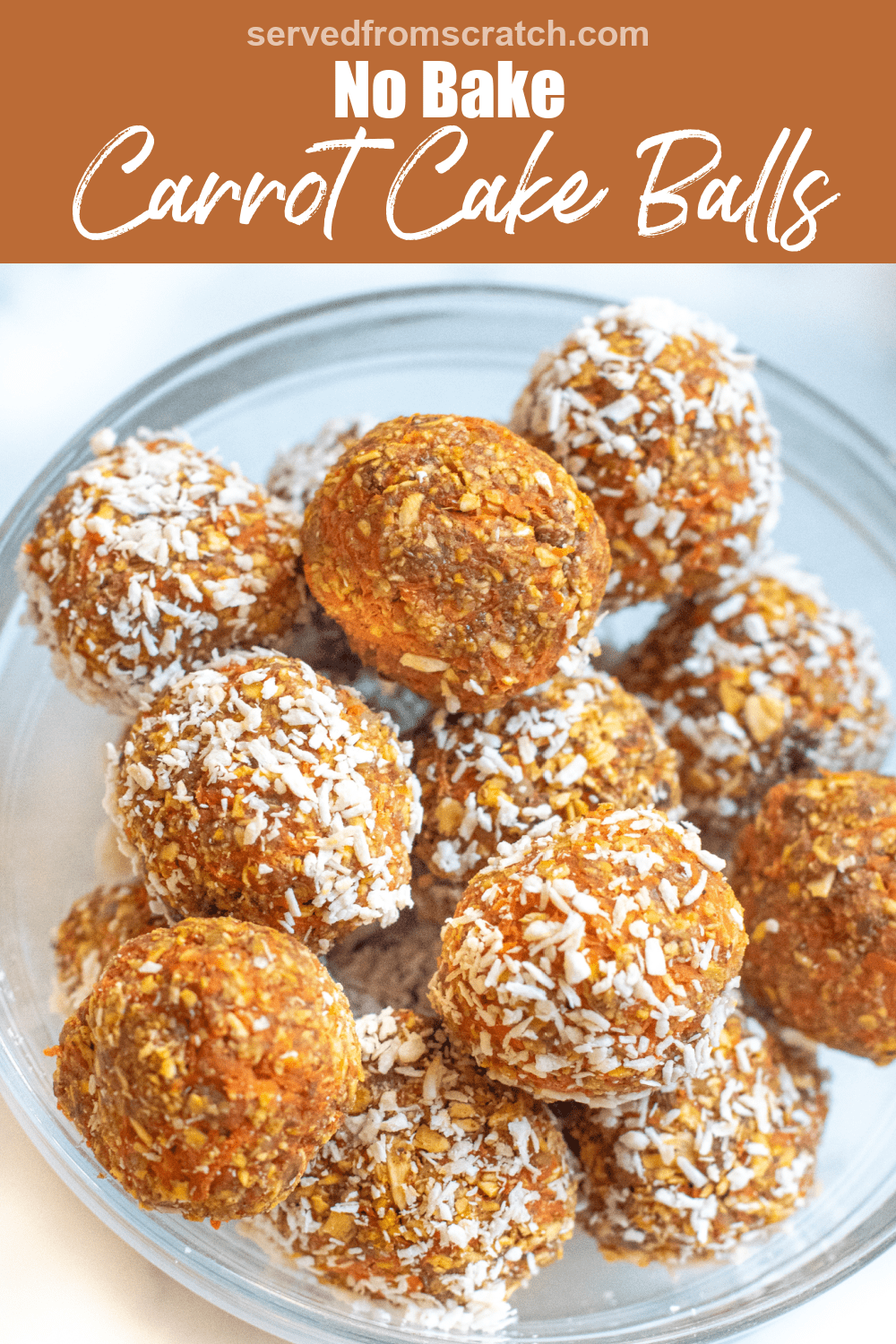 No Bake Carrot Cake Balls Served From Scratch