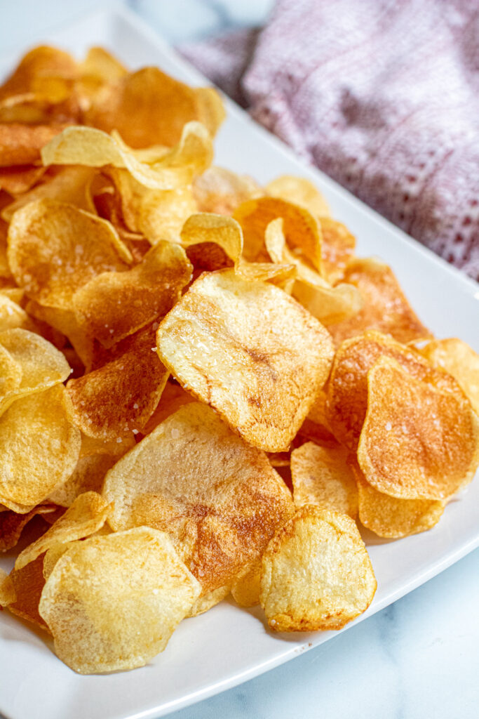 Thin Crispy Potato Chips  The Best Homemade Potato Chips Ever