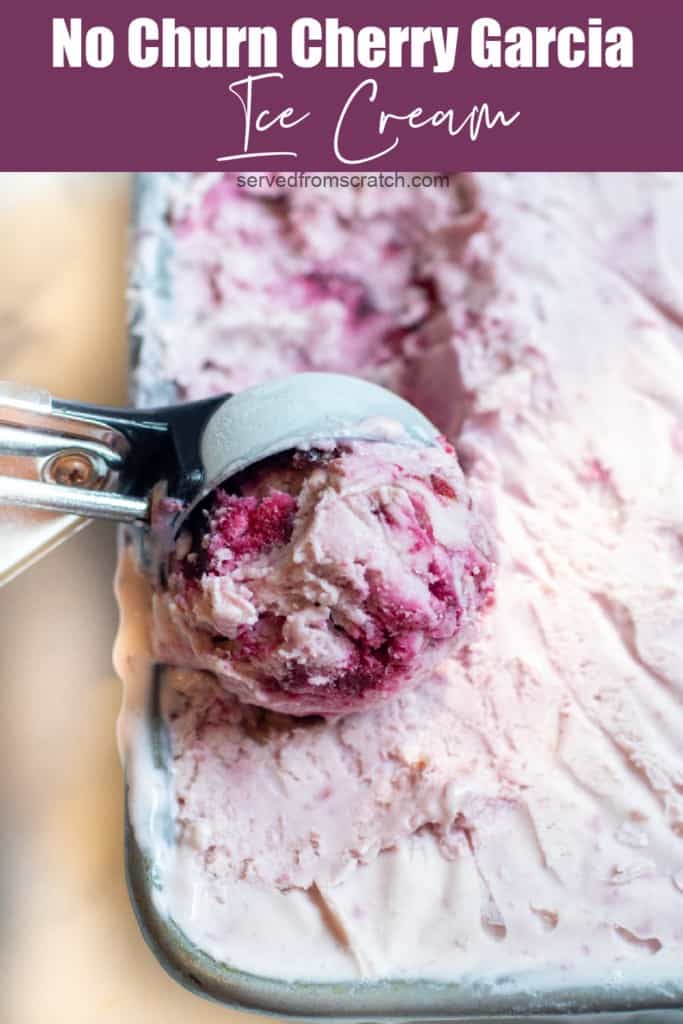 a scoop scooping ice cream.