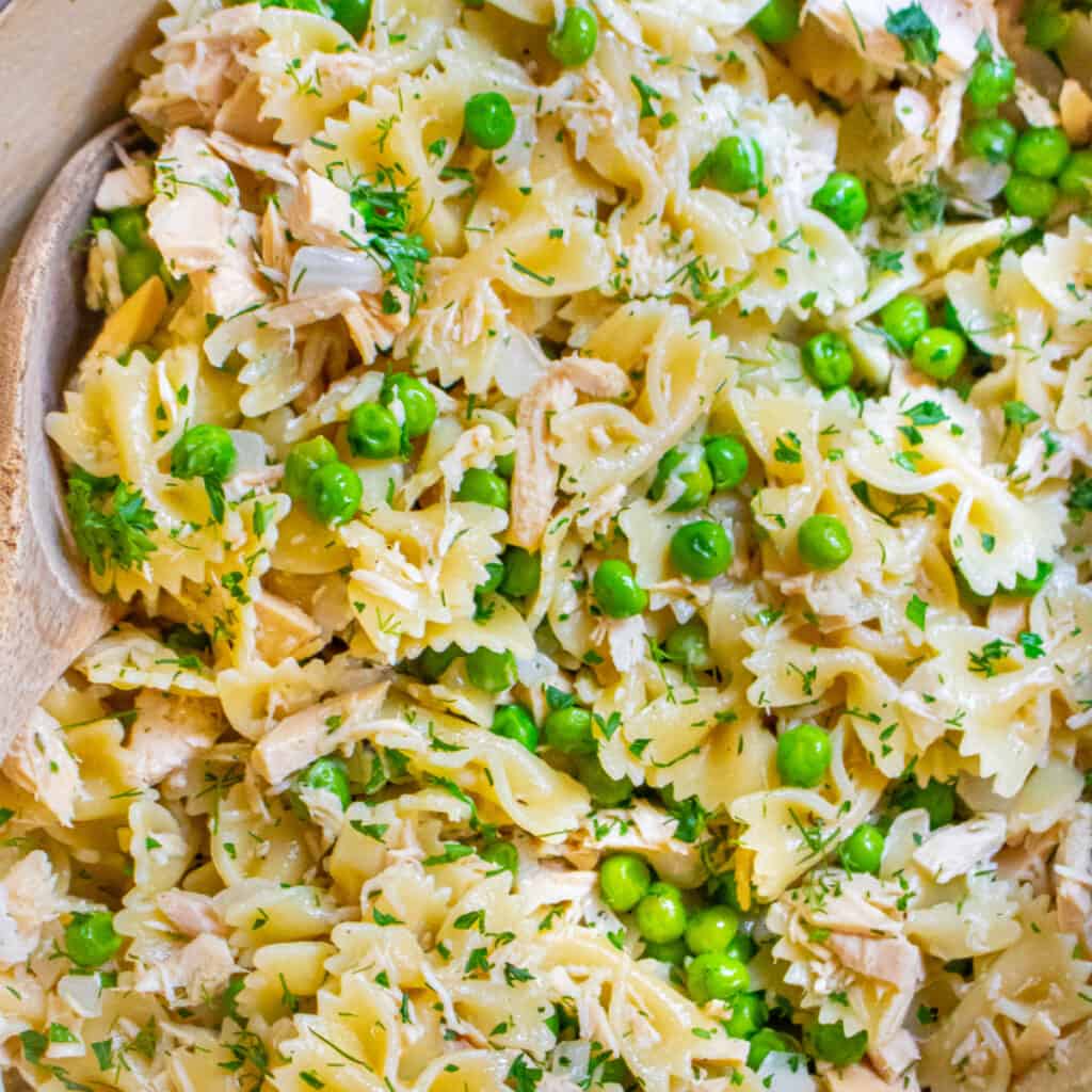 Tuna Pea Pasta