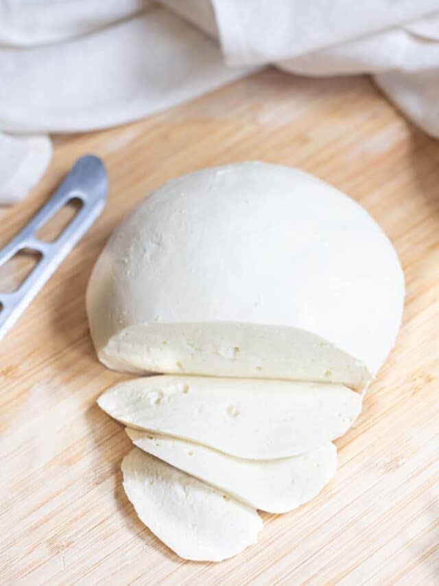 Fresh Mozzarella from Scratch Served From Scratch