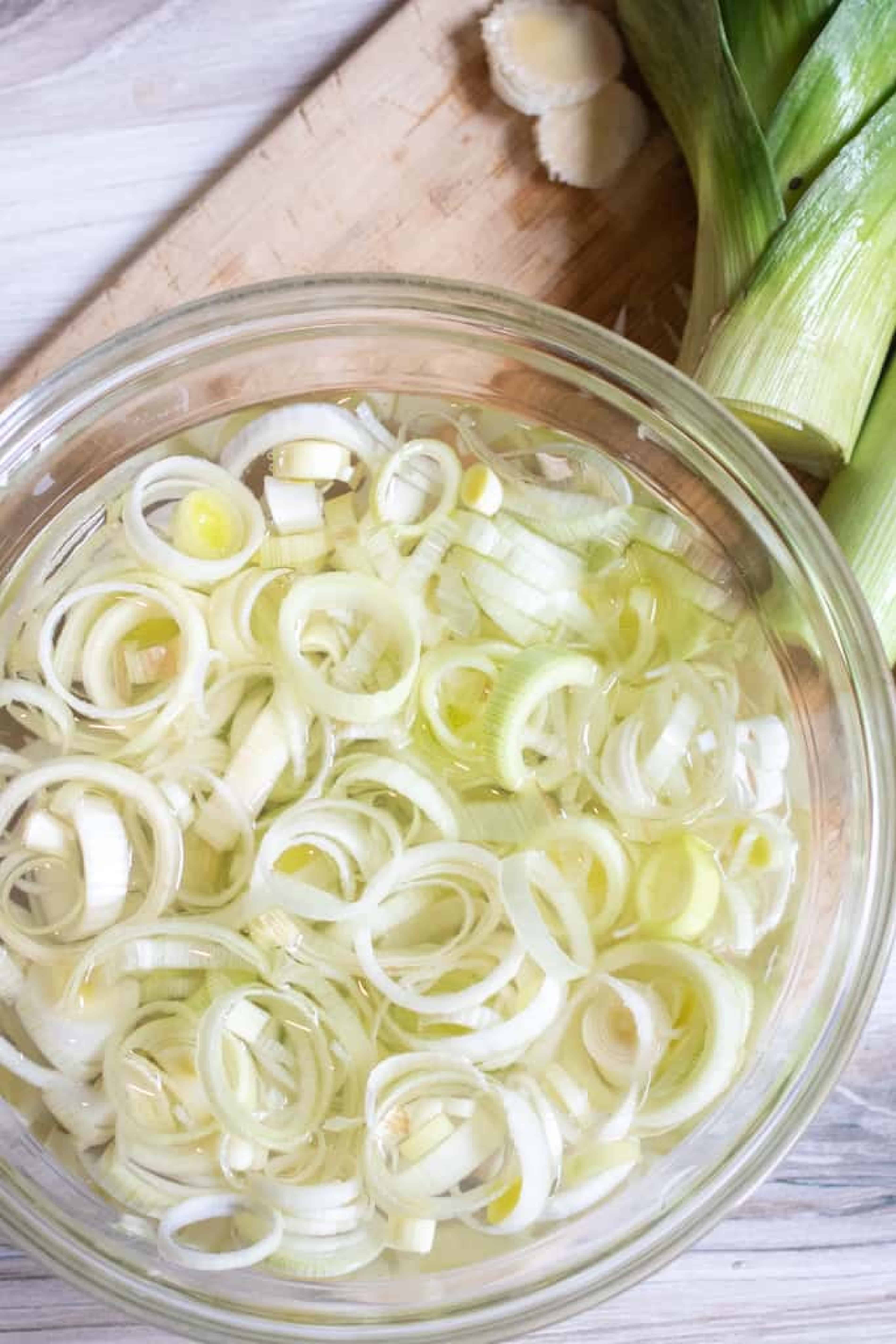 Healthy Leek and Potato Soup - Served From Scratch