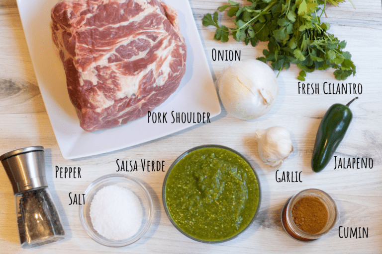 Instant Pot Pork Verde (Crock Pot option, too!) Served From Scratch