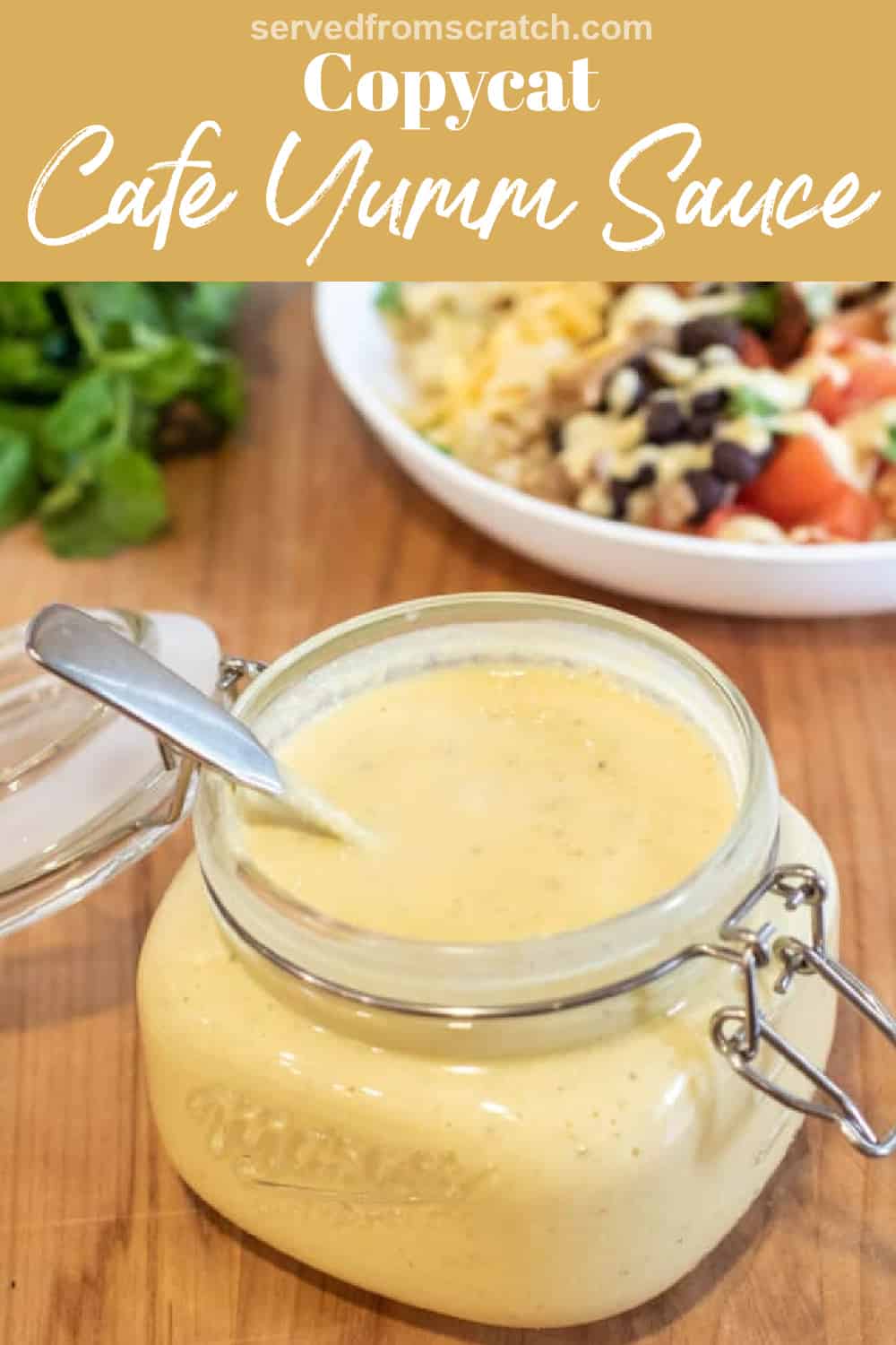 Copycat Cafe Yumm Sauce - Served From Scratch