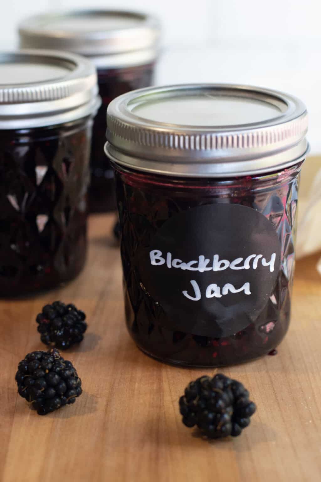 Blackberry Jam Without Pectin Served From Scratch