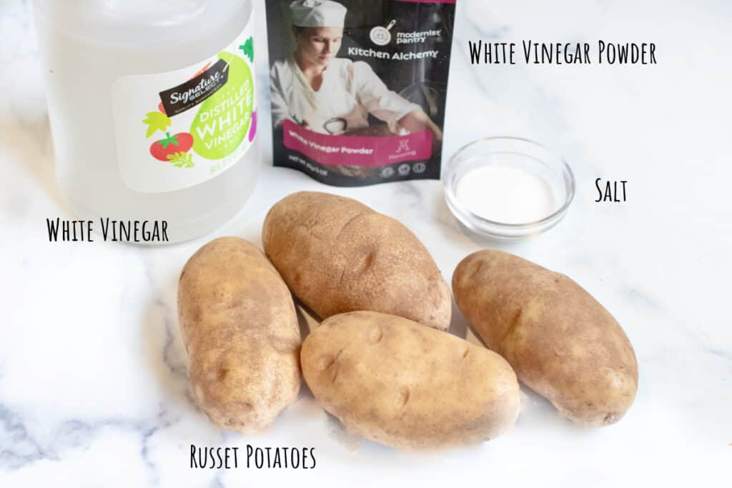 Homemade Salt and Vinegar Chips - Served From Scratch