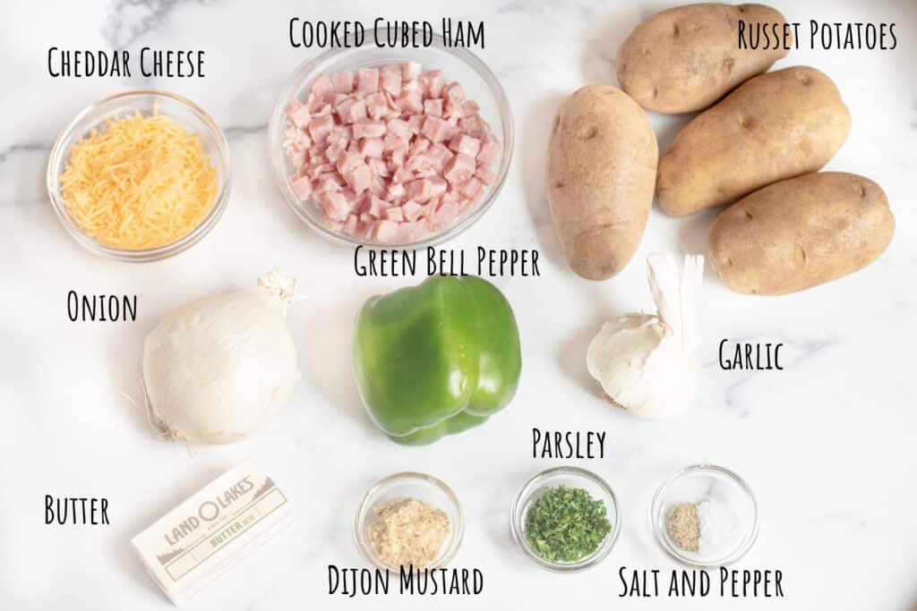 Ham and Potato Hash Served From Scratch