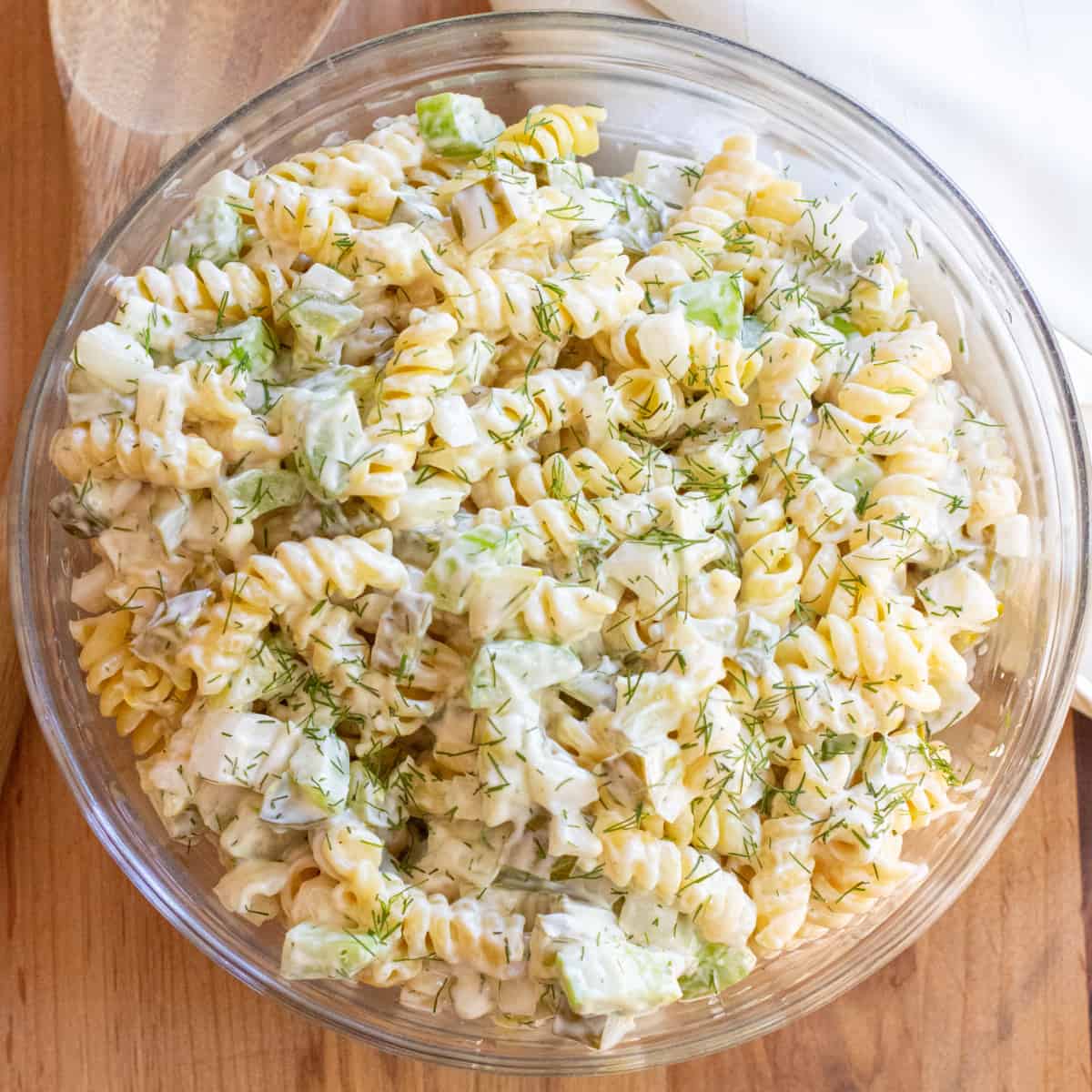 Dill Pickle Pasta Salad-image