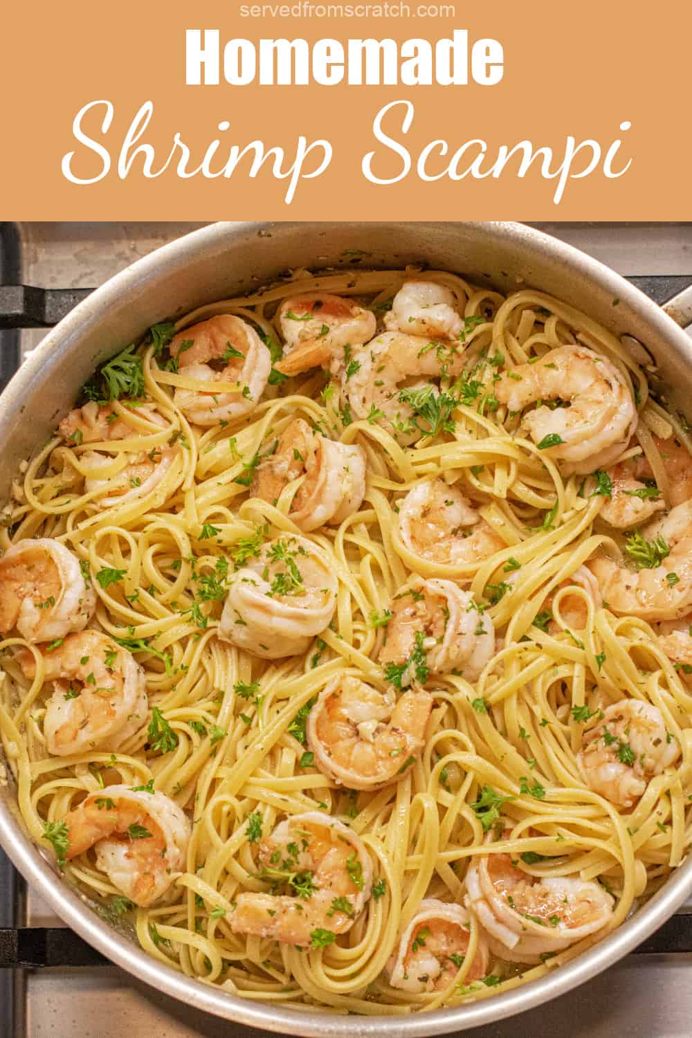 Easy Shrimp Scampi - Served From Scratch