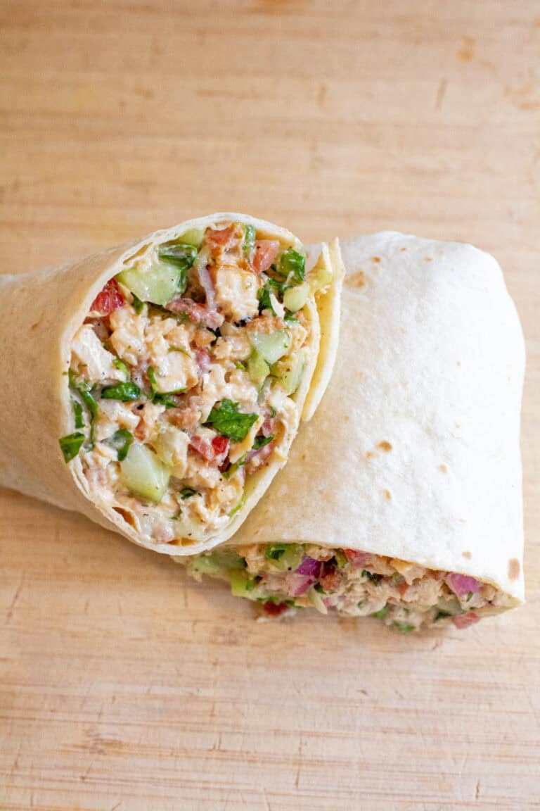Bacon Chicken Ranch Wraps - Served From Scratch