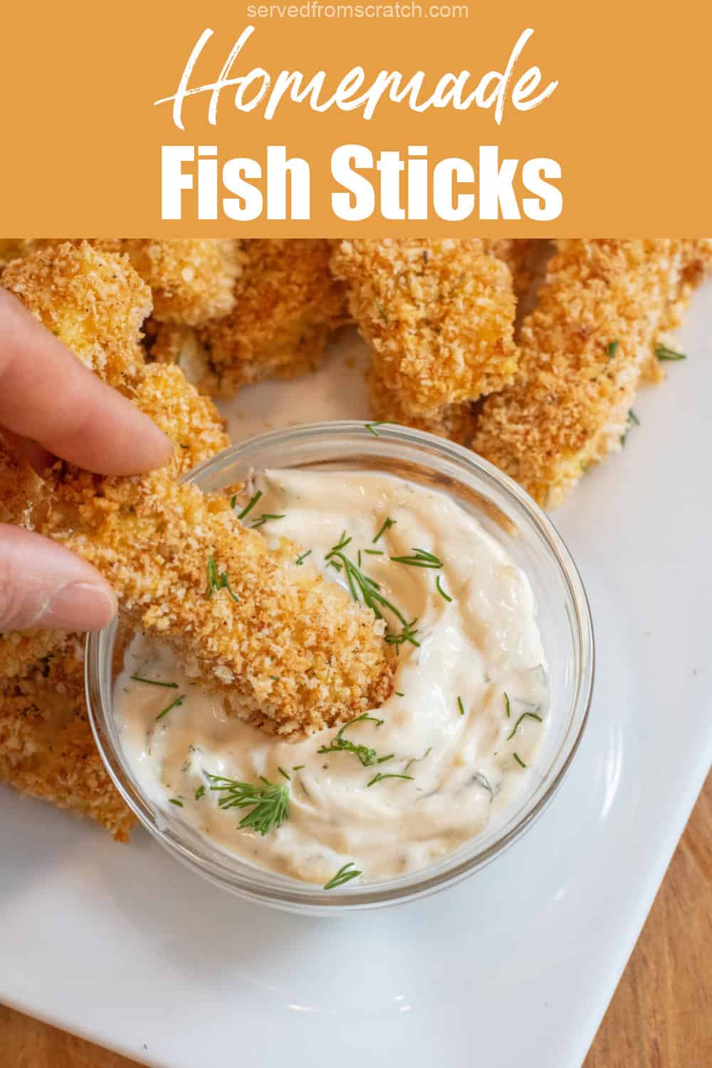 Homemade Fish Sticks - Served From Scratch