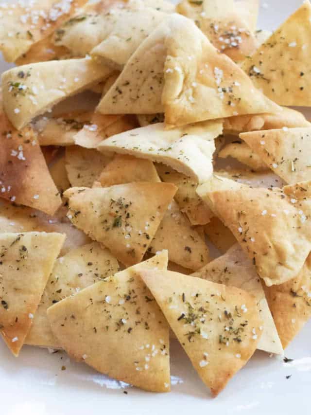 Pita Chips From Scratch Served From Scratch