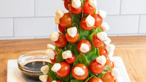Caprese Christmas Tree - Served From Scratch